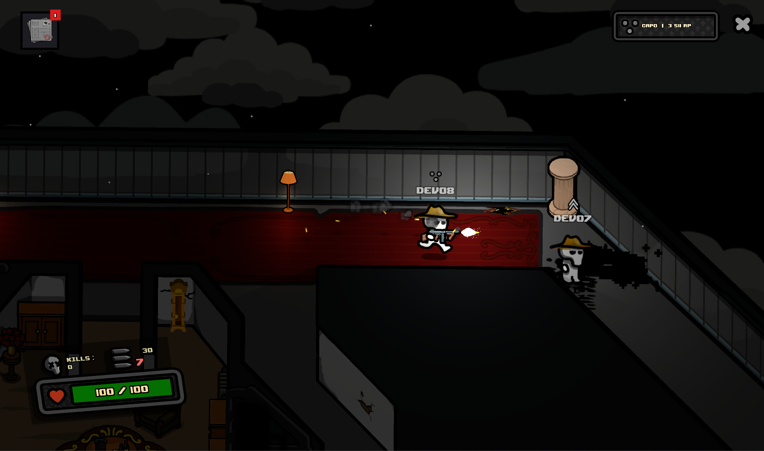 Battle Royale dans le Grand Skull Hôtel